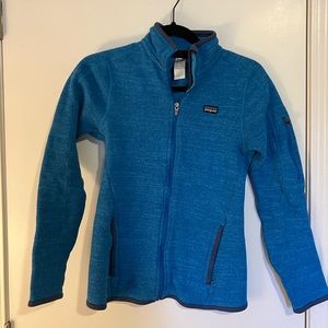 Patagonia better sweater blue